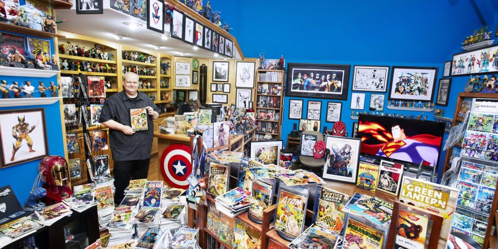 Bob Brettall - Largest Collection Of Comic Books
Guinness World Records 2013
Photo Credit: Ryan Schude/Guinness World Records